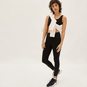 Alternative view of The Perform Pocket Legging | Black
