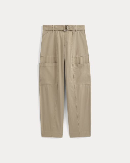 Alternative view of Utility Straight-Leg Cargo Pant | Trench Coat Khaki