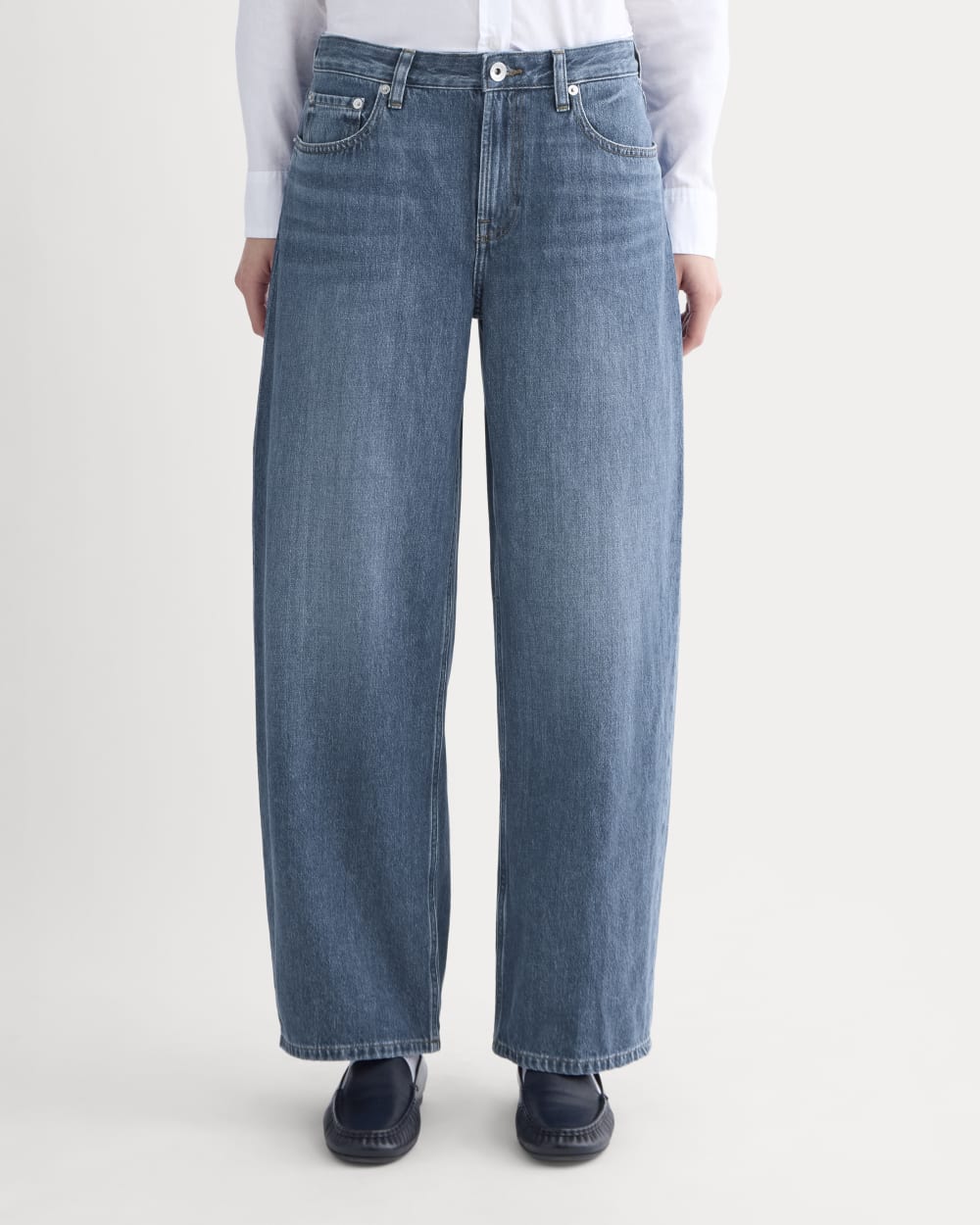 Loose Curve Jean | Ocean - Image 3