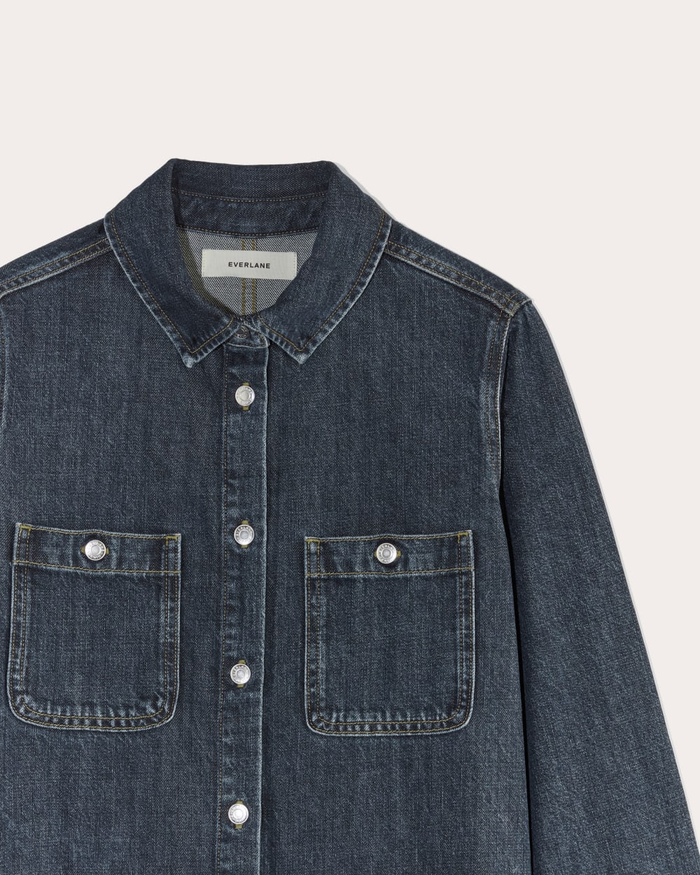 The Denim Shirtdress | Indigo - Image 6