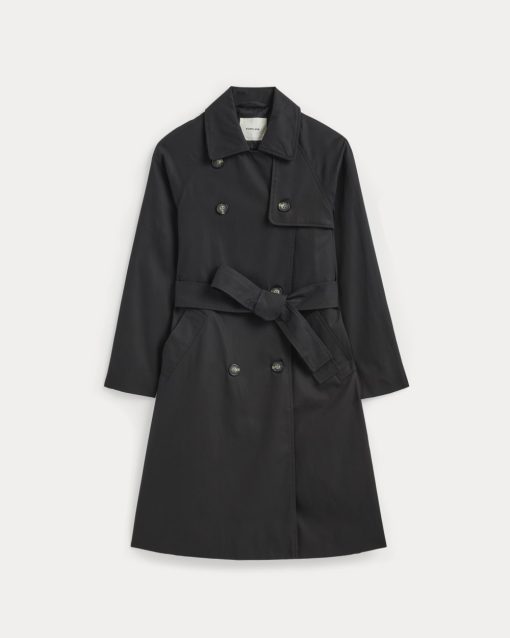 Alternative view of The Modern Trench Coat | Black