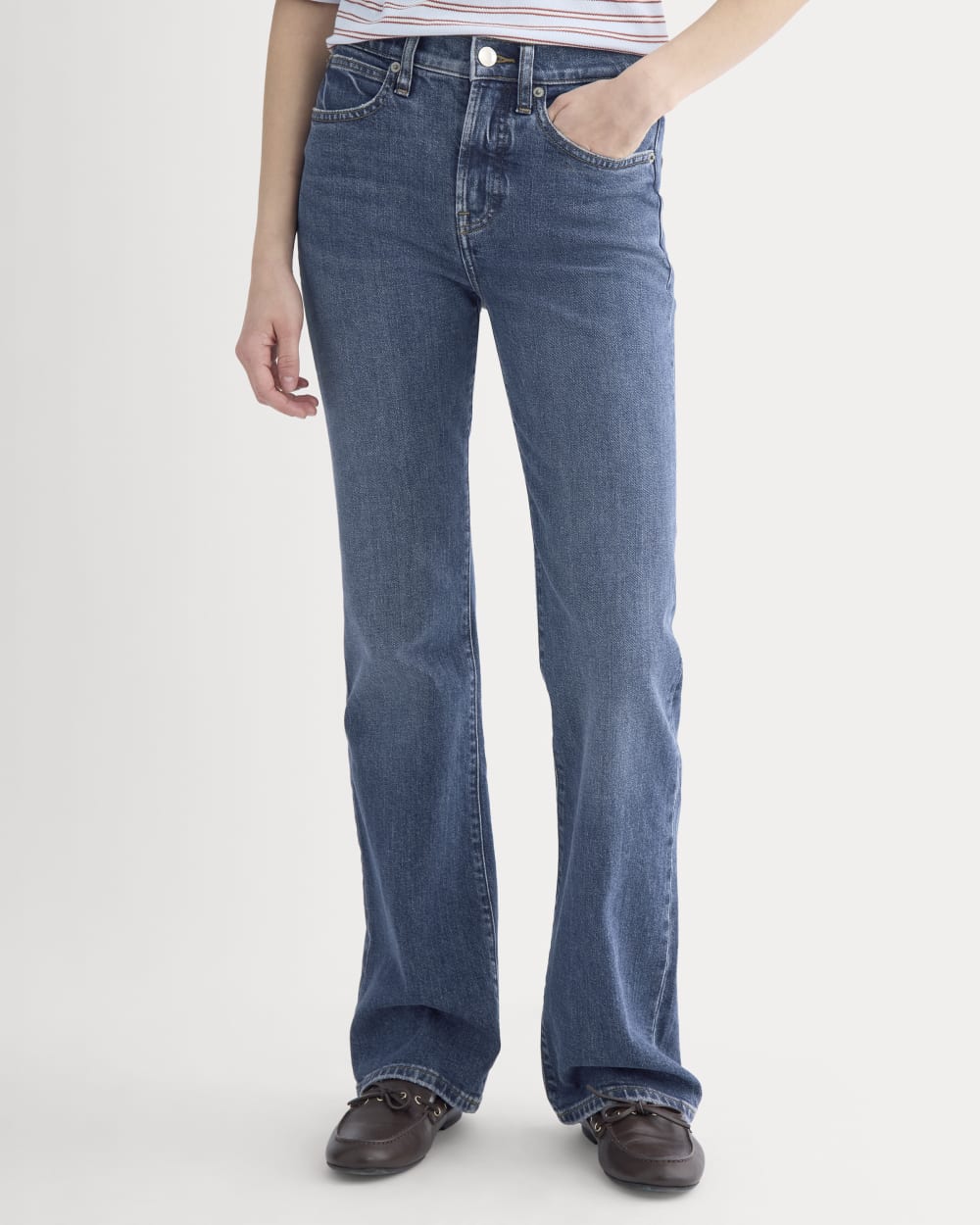 High-Rise Slim Bootcut Jean | Dark Indigo - Image 4