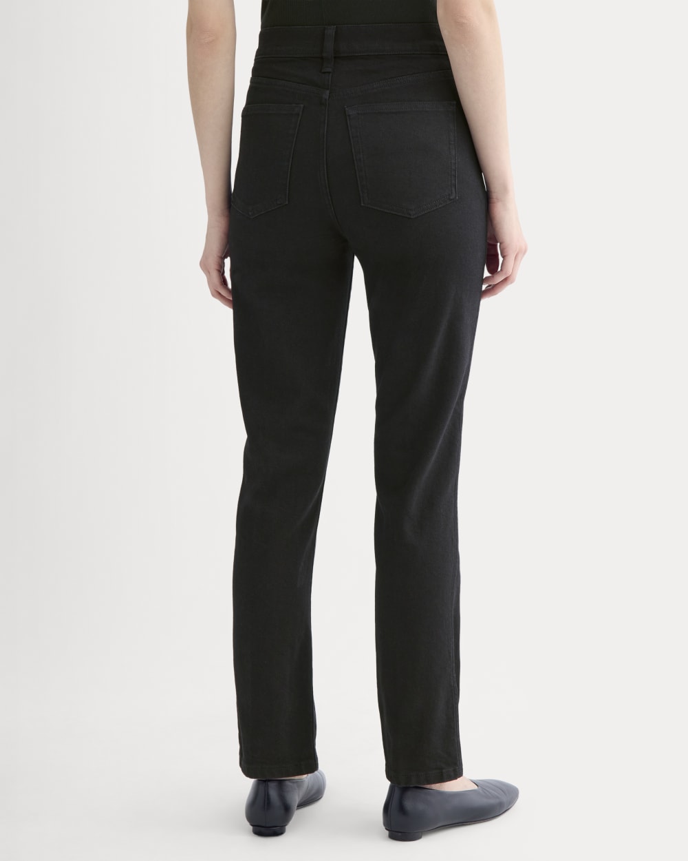 High-Rise Cigarette Jean | Black - Image 5