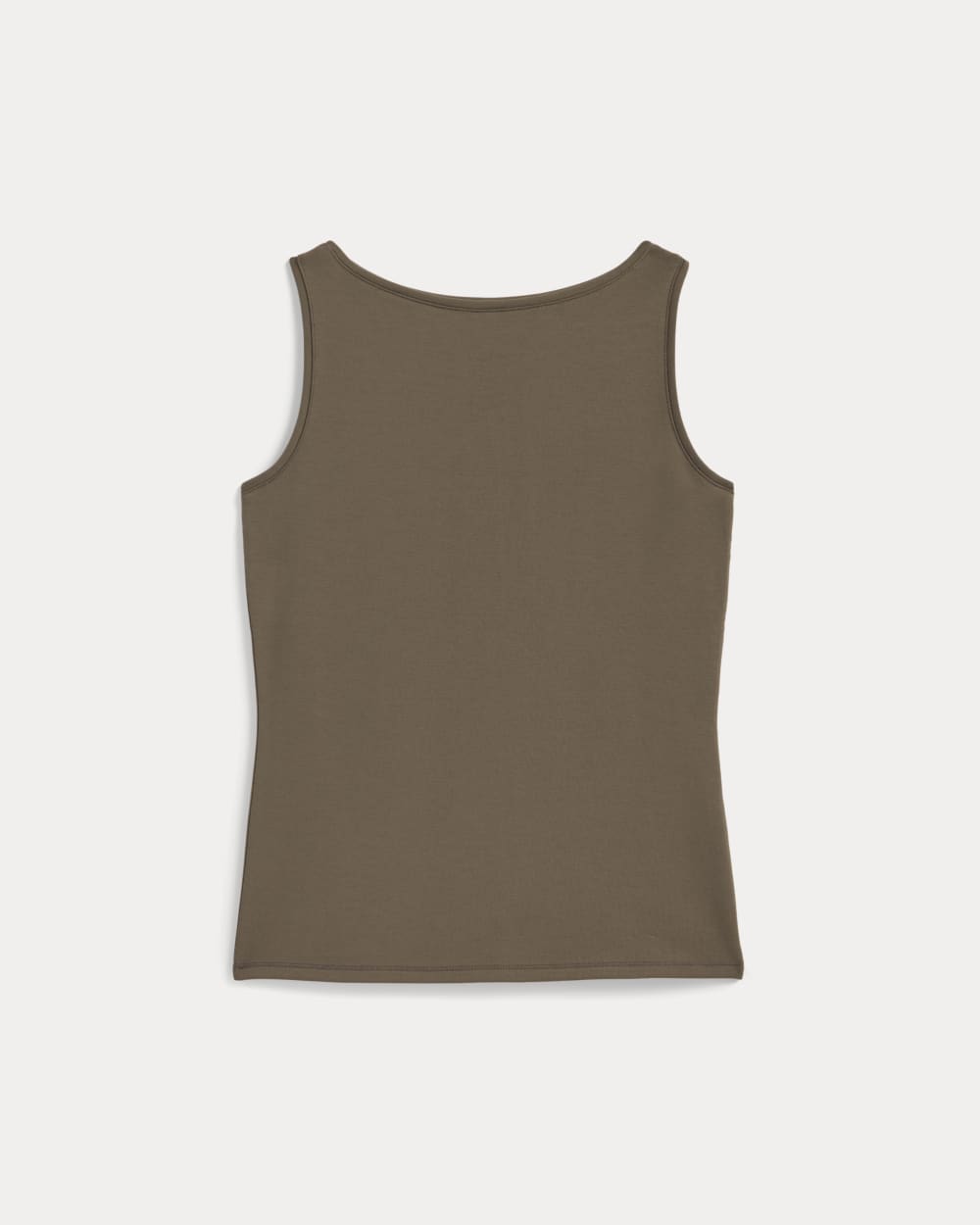 The Form Boatneck Tank | Deep Taupe - Image 2