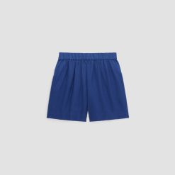 Alternative view of The Linen Boxer Short | Mazarine Blue