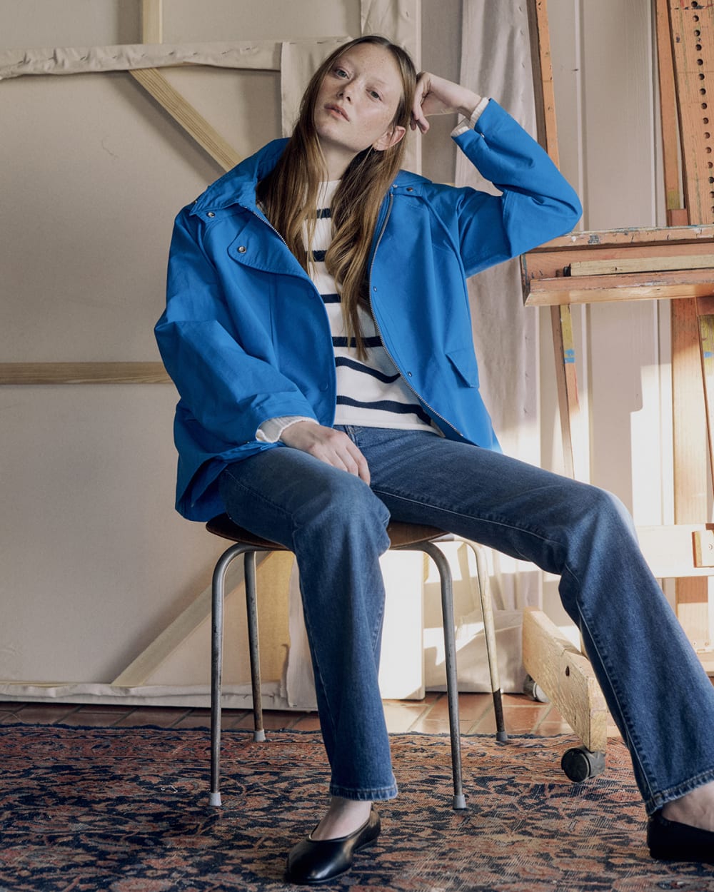 The Short Anorak | Imperial Blue - Image 7