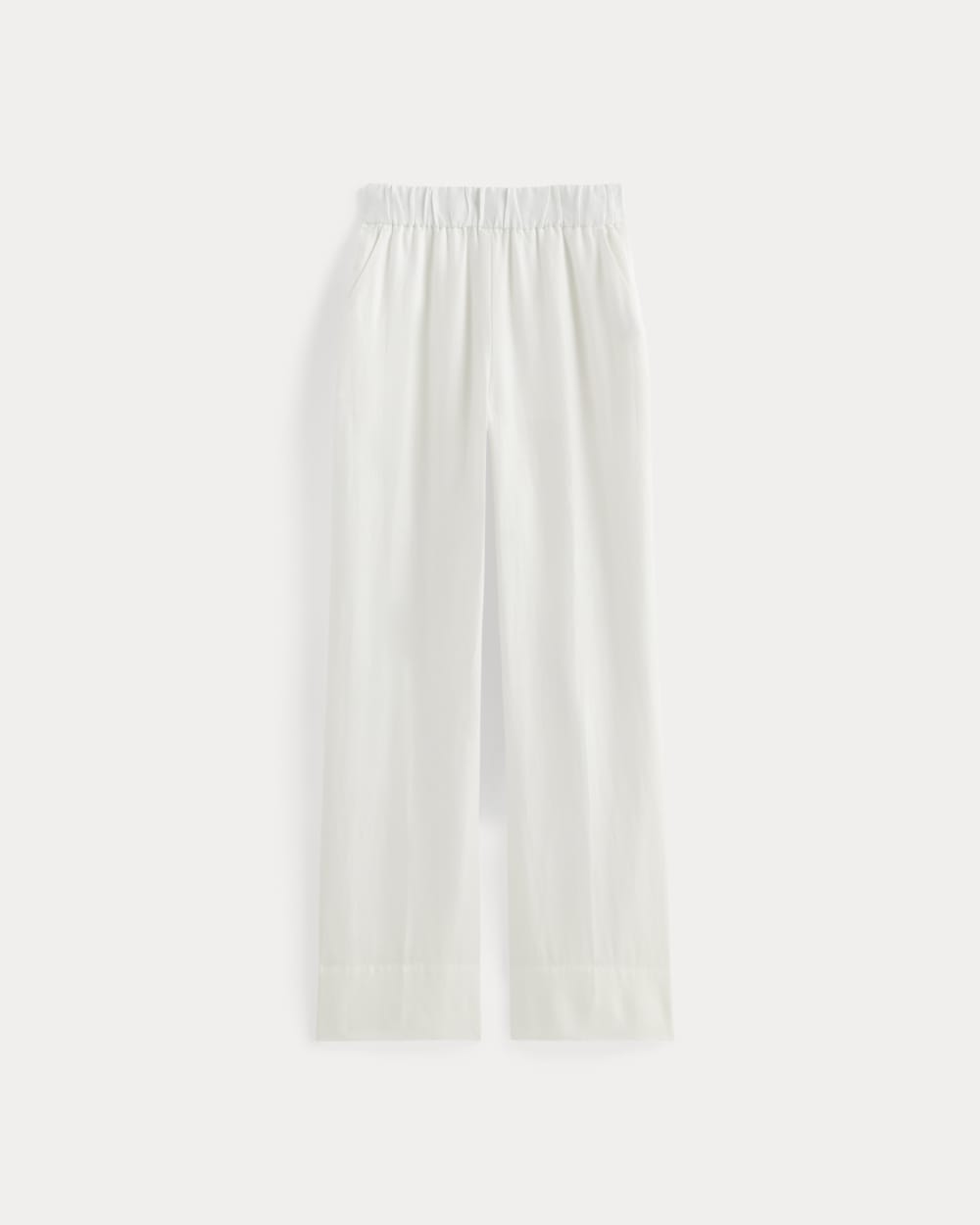 The Linen Easy Pant | White - Image 2