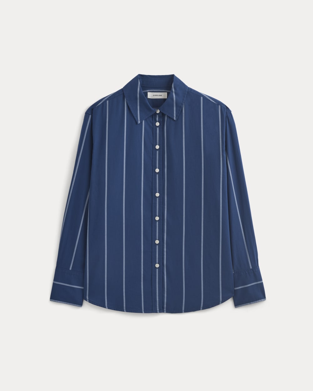 Everyday Shirt in Silky Cotton | Estate Blue/Open Air/White - Image 2