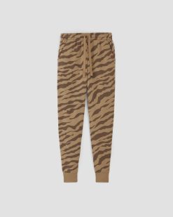 Alternative view of The ReTrack Jogger | Cocoa Tiger Stripe