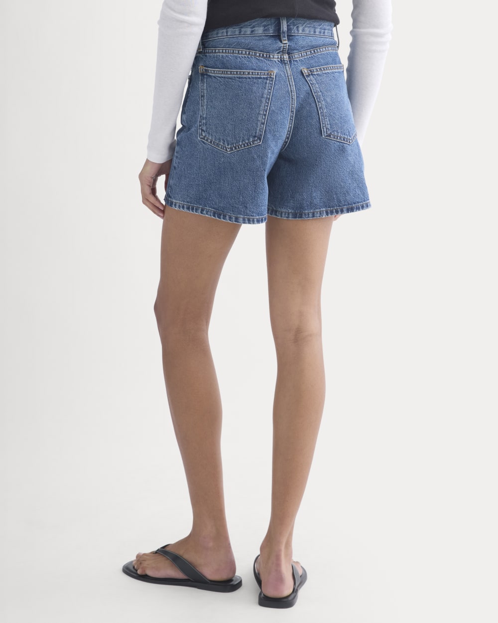Way-High® A-Line Denim Short | Ocean - Image 6