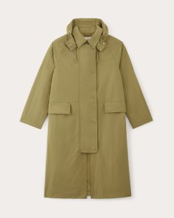 Alternative view of The Oversized Anorak | Fennel Seed