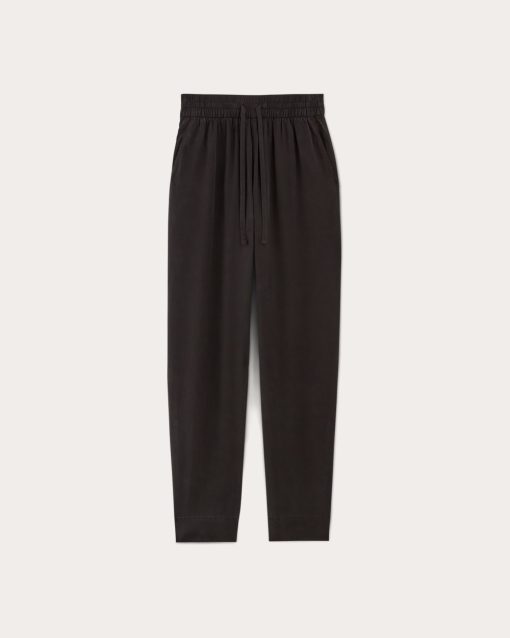 Alternative view of The Tapered Pant in Butterlite | Black