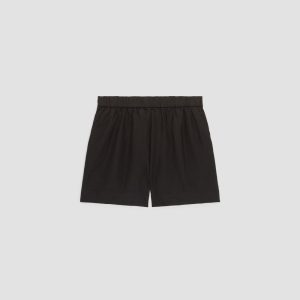 Alternative view of The Linen Boxer Short | Black