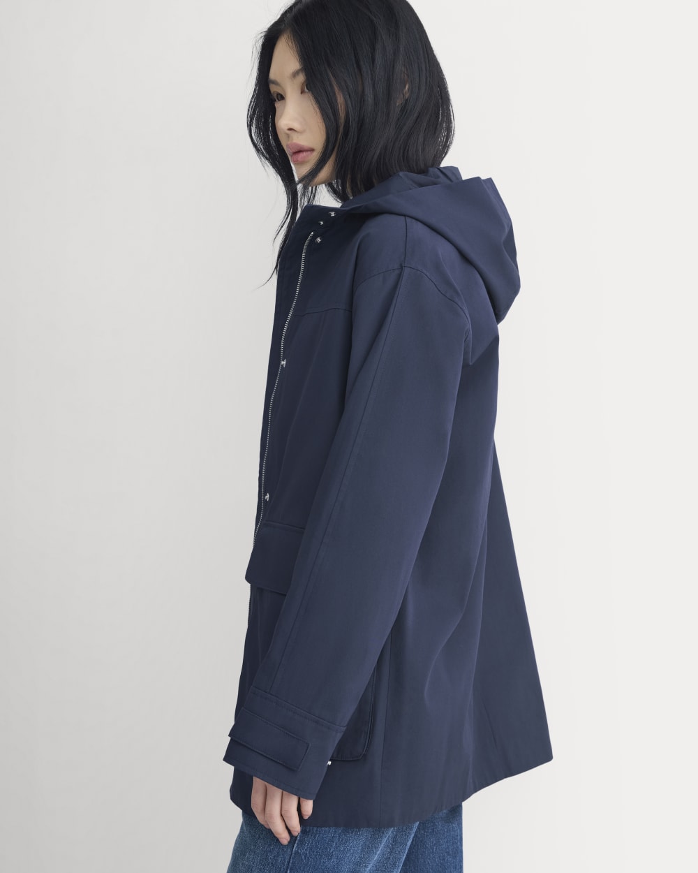 Hooded Field Jacket | Navy - Image 7