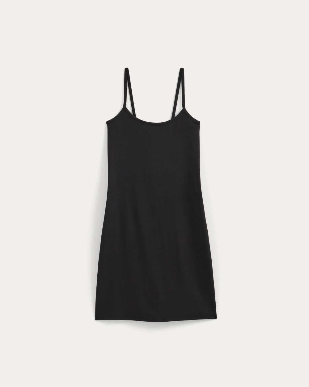 Knit Cami Mini Dress | Black - Image 2