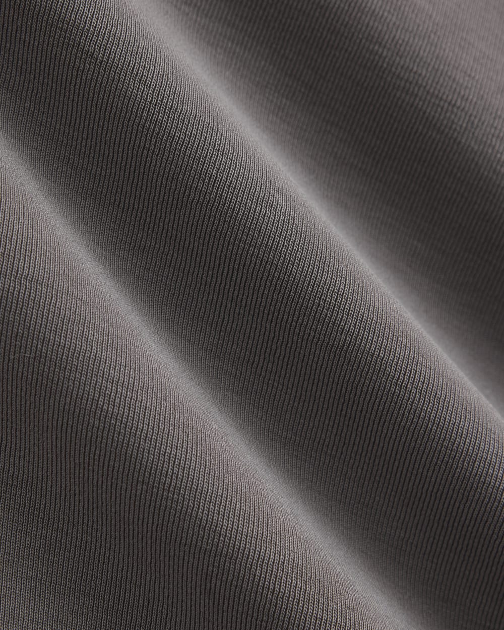 Boatneck Cap-Sleeve Top in Butterknit | Charcoal Grey - Image 6