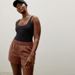 Alternative view of The Retro Jersey Short | Caramel