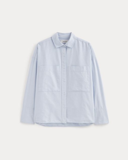 Alternative view of The Boxy Oxford | Light Blue