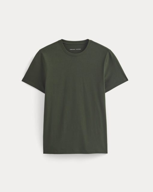Alternative view of The Essential Organic Crew | Dark Green