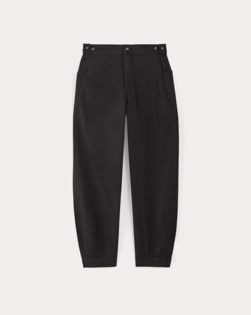 Alternative view of The Barrel Pant | Black