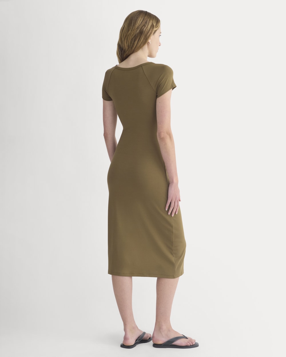 Raglan Midi Dress | Beech - Image 5