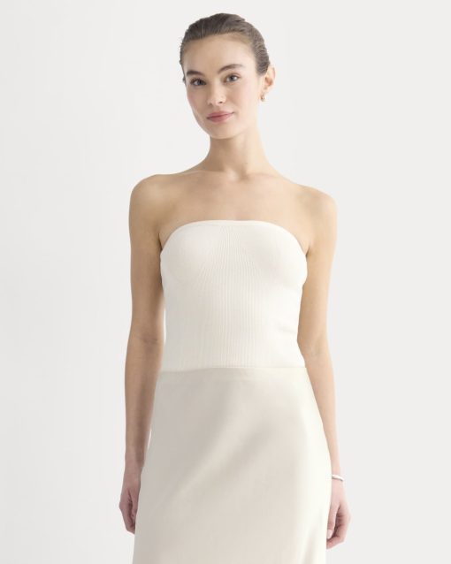 Knit Tube Top | Birch