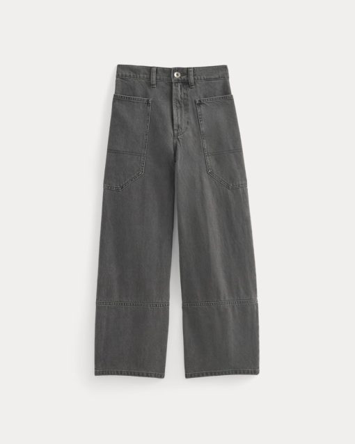 Alternative view of The Way-High® Gardener Cropped Jean | Washed Grey