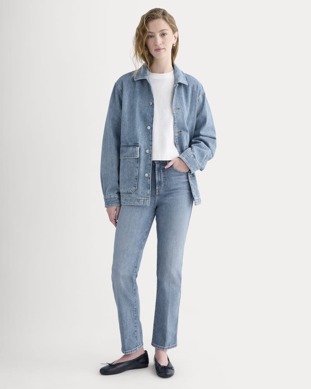High-Rise Cigarette Jean | Medium Blue - Image 3
