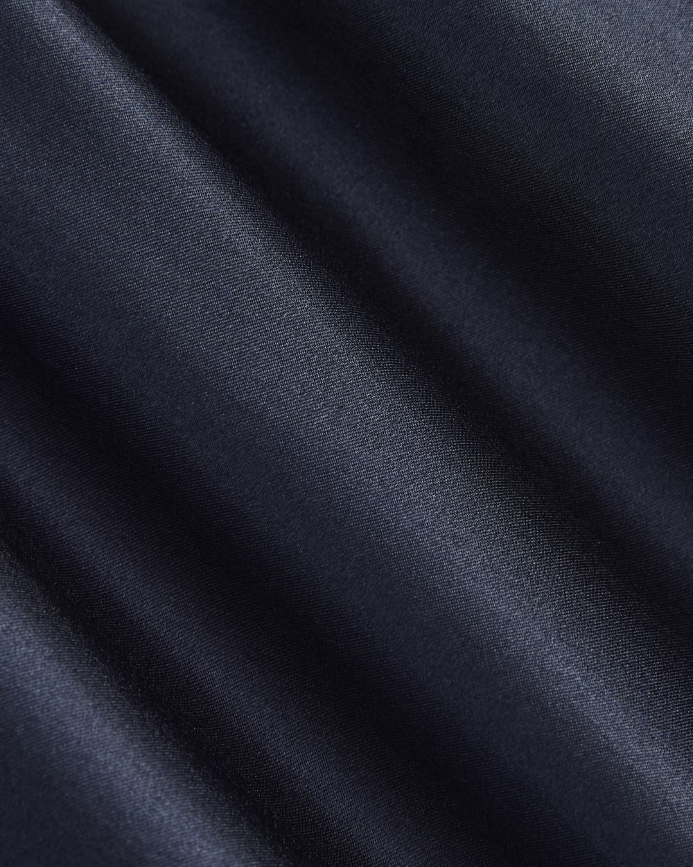 Slip Dress in Silk Charmeuse | Navy - Image 5