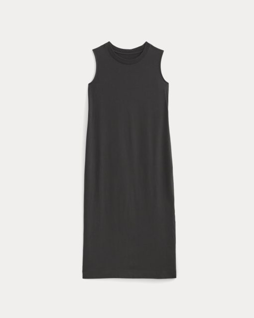 Alternative view of The Weekend Tank Dress | Washed Black