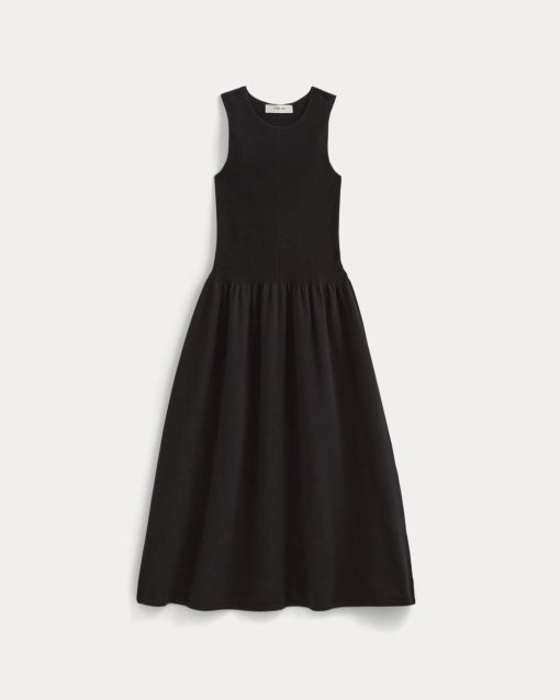 Alternative view of The Knit Crew Dress | Black