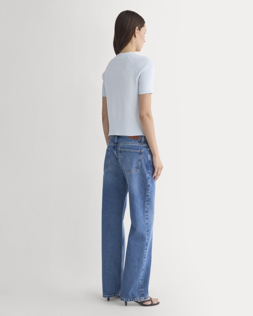 Short-Sleeve Crew in Everyday Cotton | Skywriting - Image 5