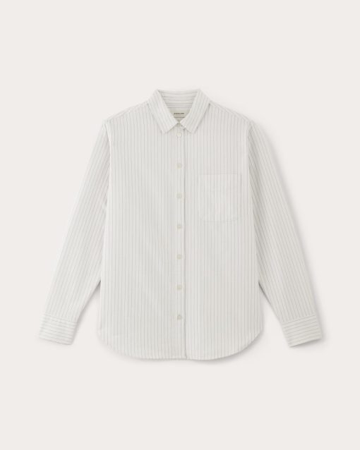 Alternative view of The Must-Have Oxford Shirt | White / Black