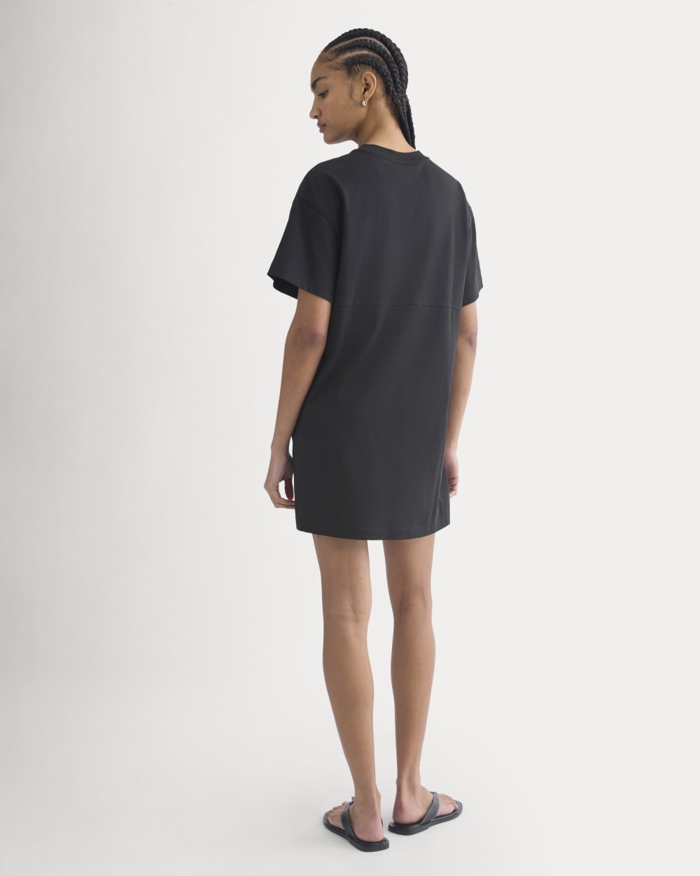 Weekend Tee Mini Dress | Black - Image 6
