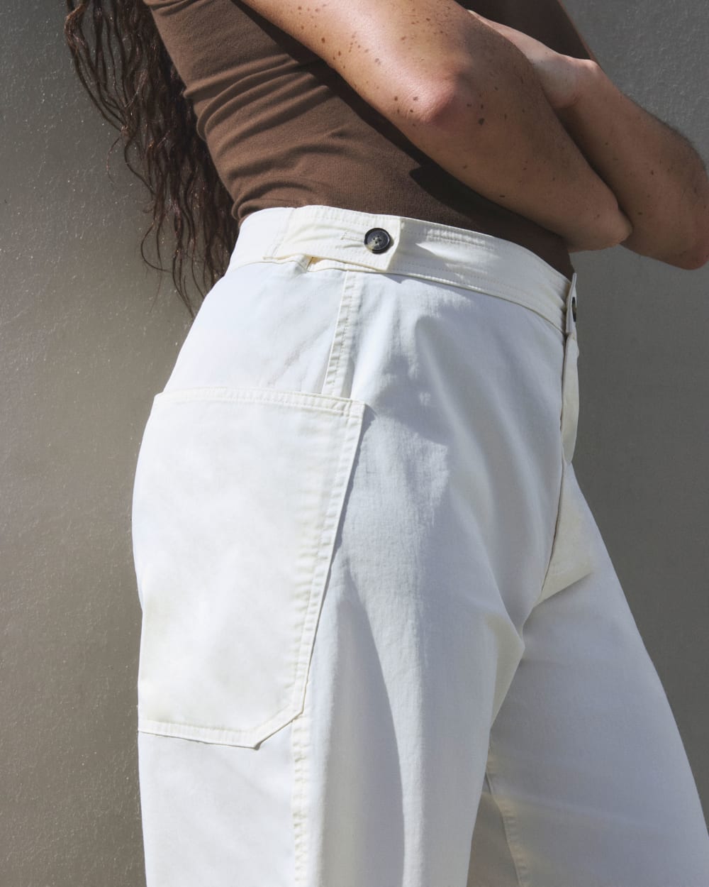 The Barrel Pant | Bone - Image 8