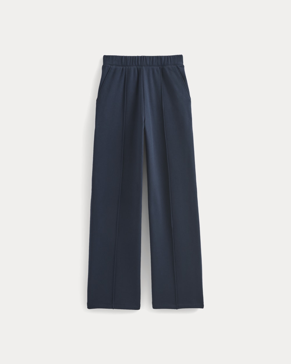 Lightweight Terry Pintuck Sweatpant | Navy - Image 2