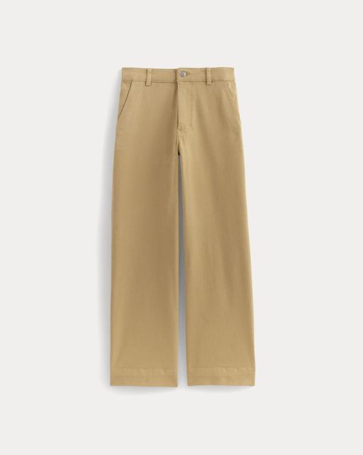 Alternative view of The Utility Wide-Leg Pant | Classic Khaki