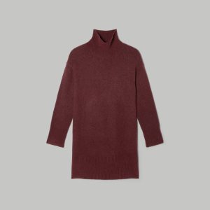 Alternative view of The Cozy Stretch Turtleneck Dress | Brandy
