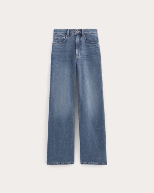 Alternative view of The Way-High® Sailor Jean 2.0 | Blue | 31.5 Inseam