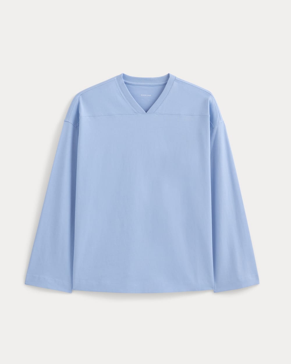 Retro V-Neck Jersey | Open Air Blue - Image 2