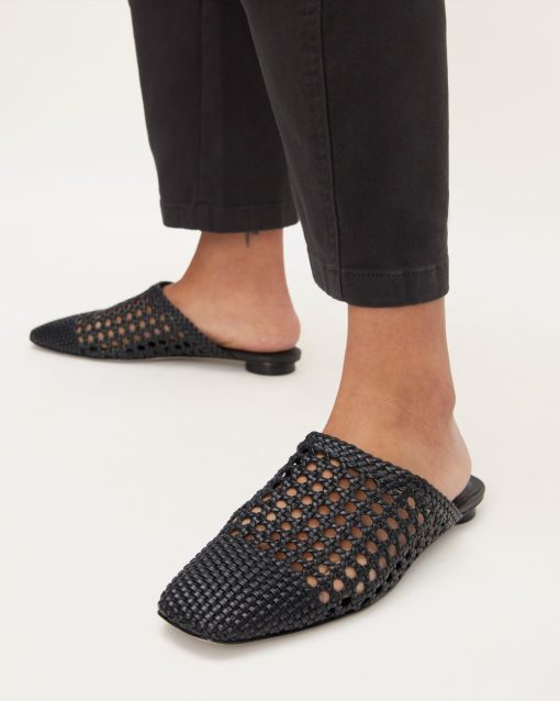 Alternative view of The Day Mule | Black Woven