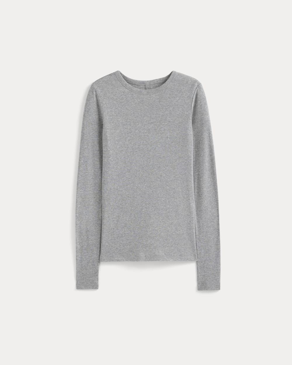 Tissue Long-Sleeve Crew | Heathered Grey - Image 2