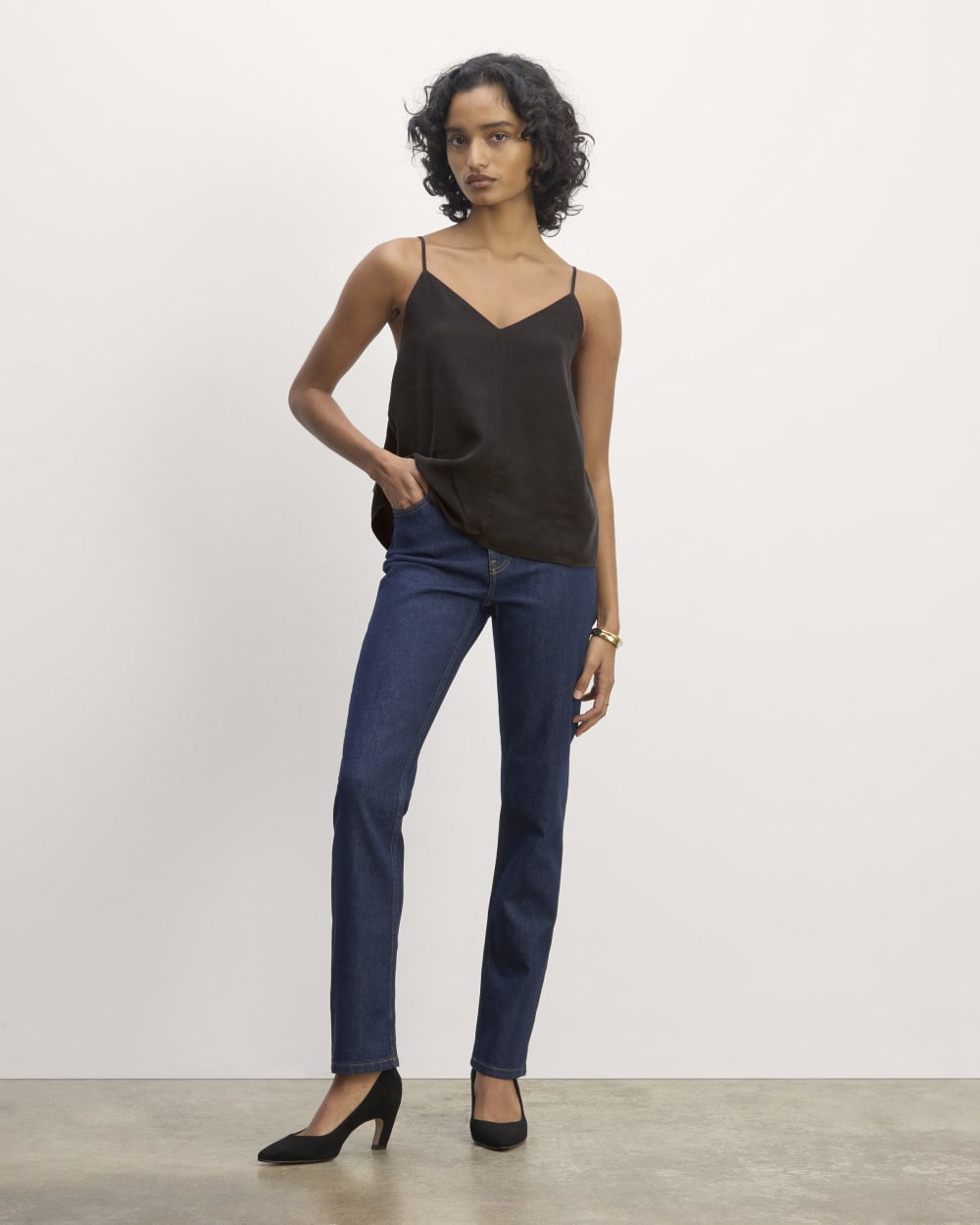 The Cami in Butterlite | Black - Image 3