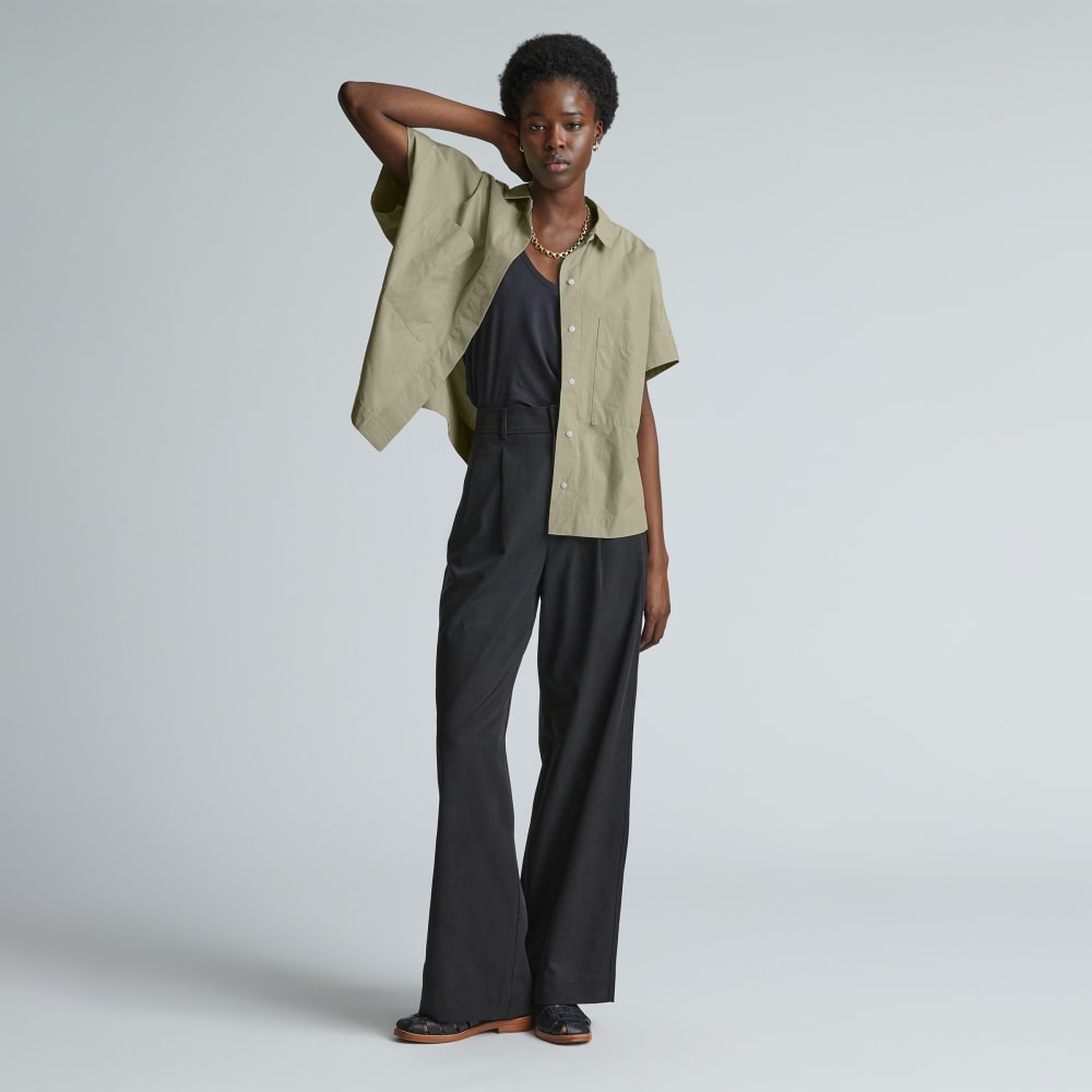The Short-Sleeve Box Shirt | Seagrass - Image 6