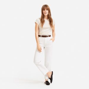 Alternative view of The Straight-Leg Pant | Bone | Tall/Long