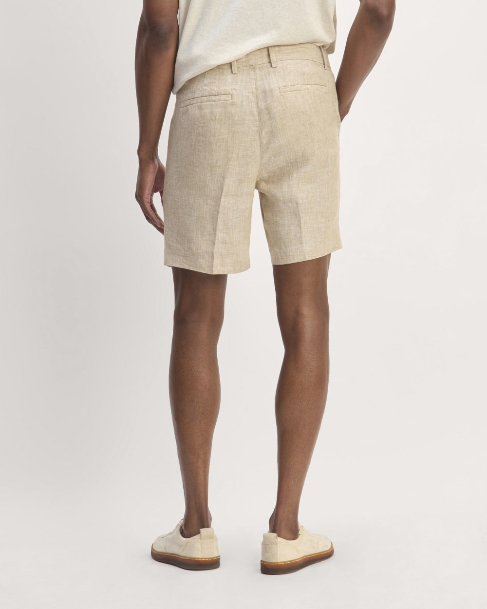 The 7 Linen Trouser Short | Cornstalk Chambray - Image 6