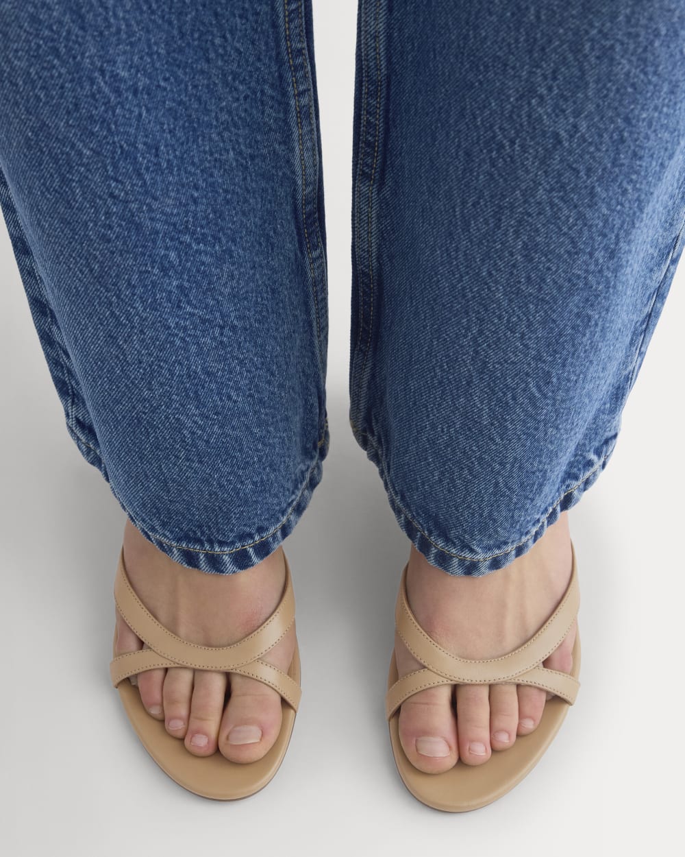Sculpted Heel Sandal | Affogato - Image 3