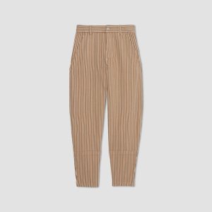Alternative view of The Utility Barrel Pant | Toasted Coconut / Bone | Regular