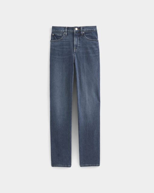 Alternative view of High-Rise Cigarette Jean | Light Vintage Indigo