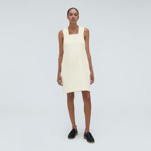 Alternative view of The Cross-Back Apron Mini Dress | Canvas